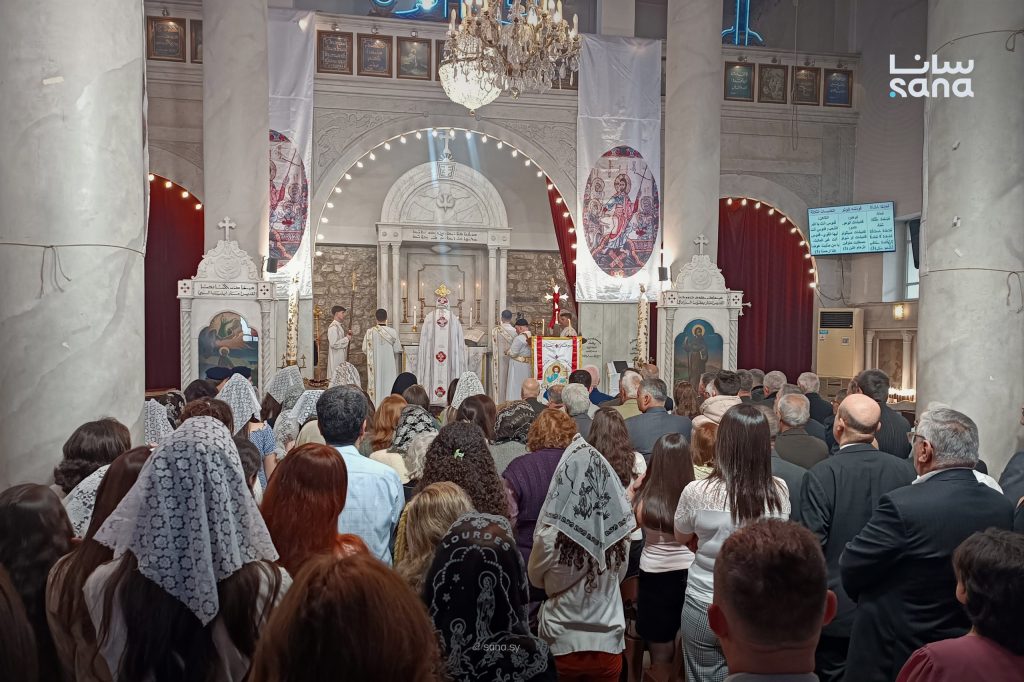 Eastern calendar Christians hold Easter prayers across Syria