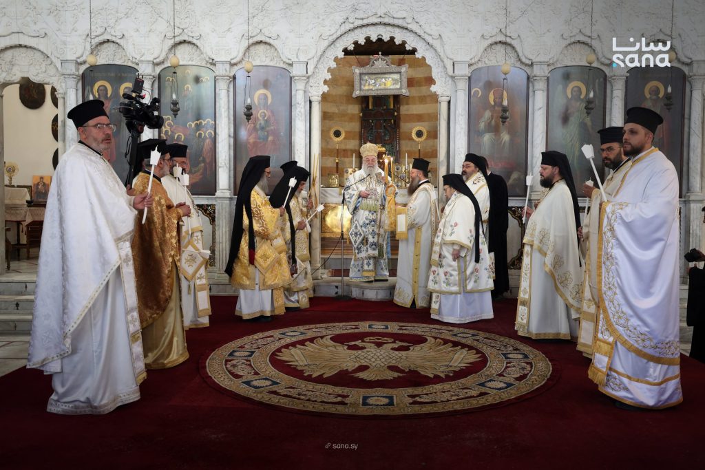 Eastern calendar Christians hold Easter prayers across Syria