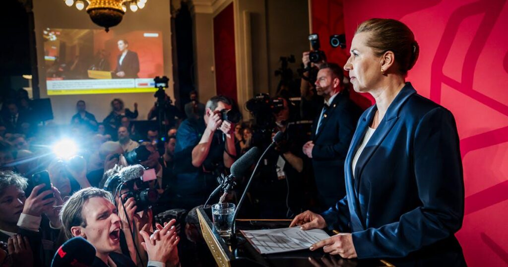 At a closed meeting, Mette Frederiksen blamed her party colleagues for a historically bad election