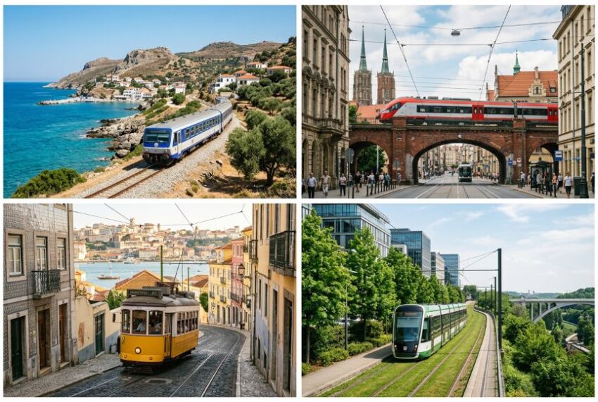 Greece, poland, portugal and luxembourg