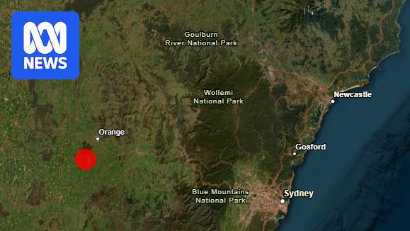 Earthquake south of Orange shakes homes over hundreds of kilometres