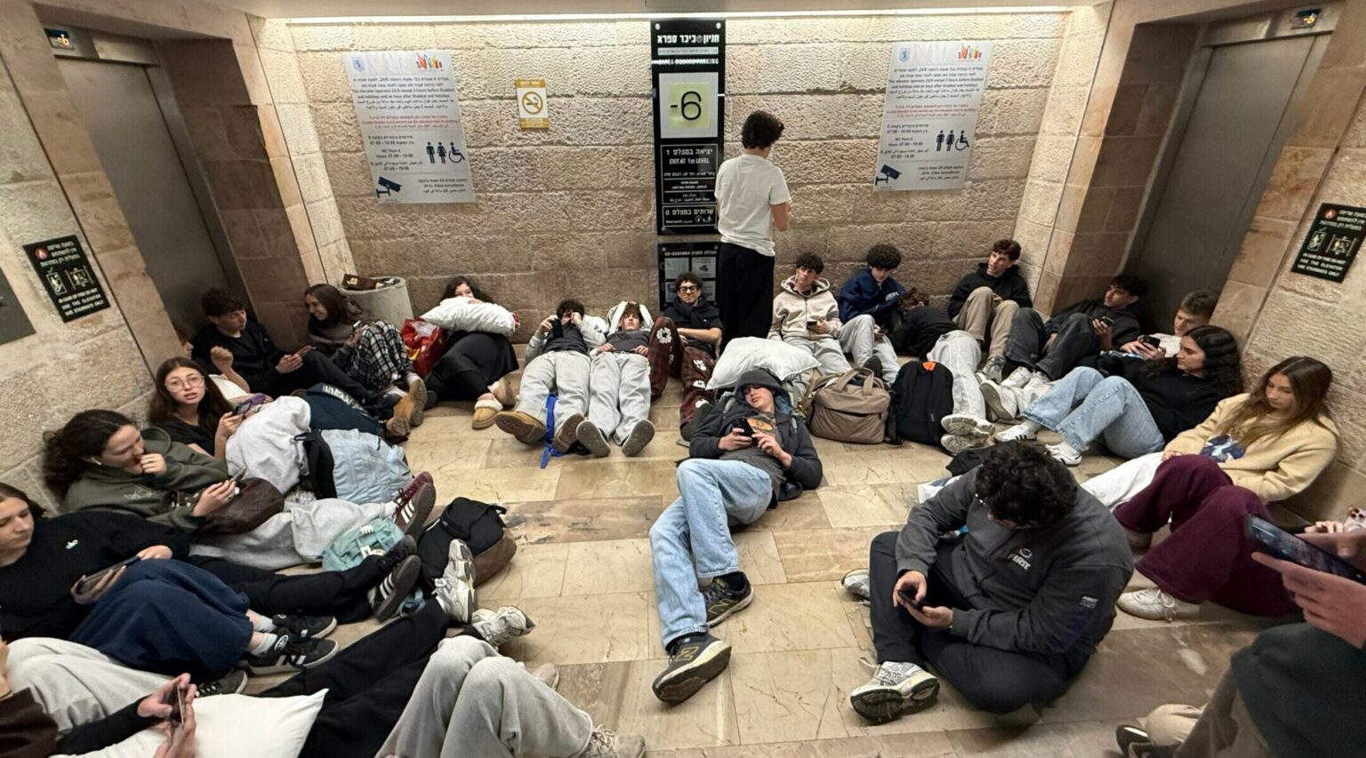 In an Israeli bomb shelter, my students restored my faith in their generation’s resilience and commitment