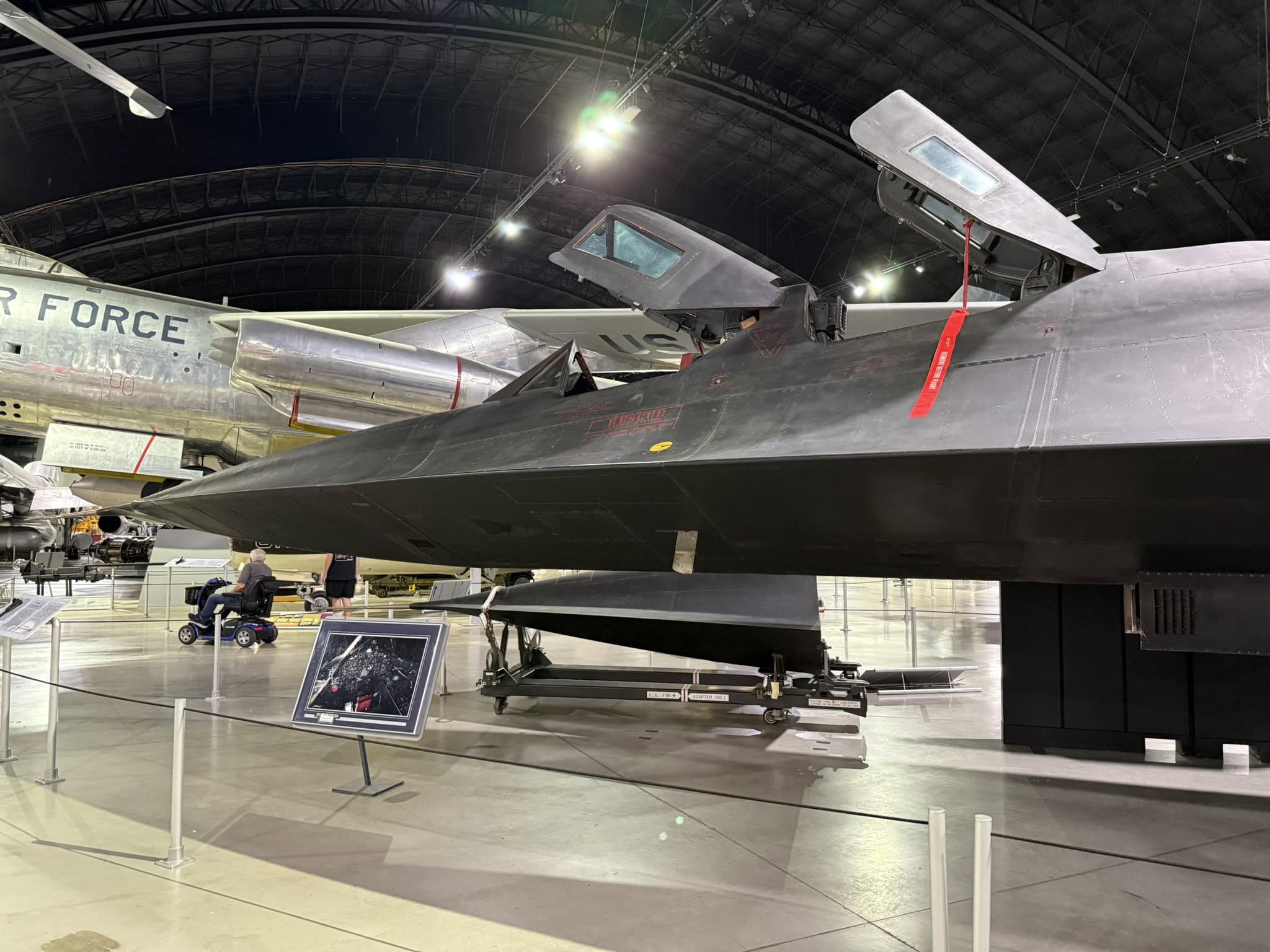 SR-71 at National Museum of the Air Force.