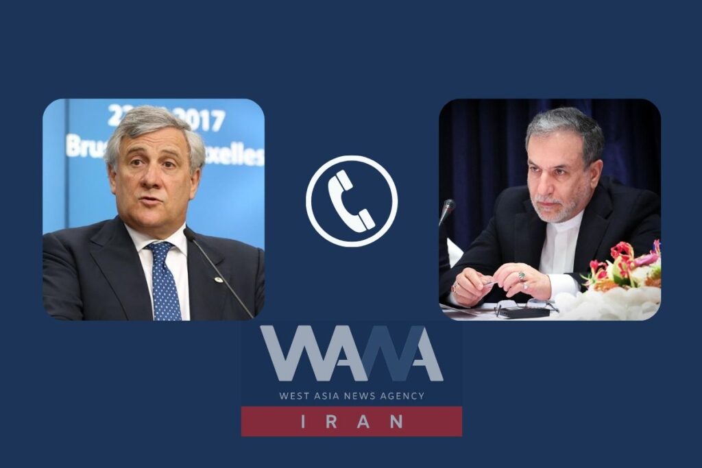 Iranian and Italian Foreign Ministers Hold Phone Consultations -