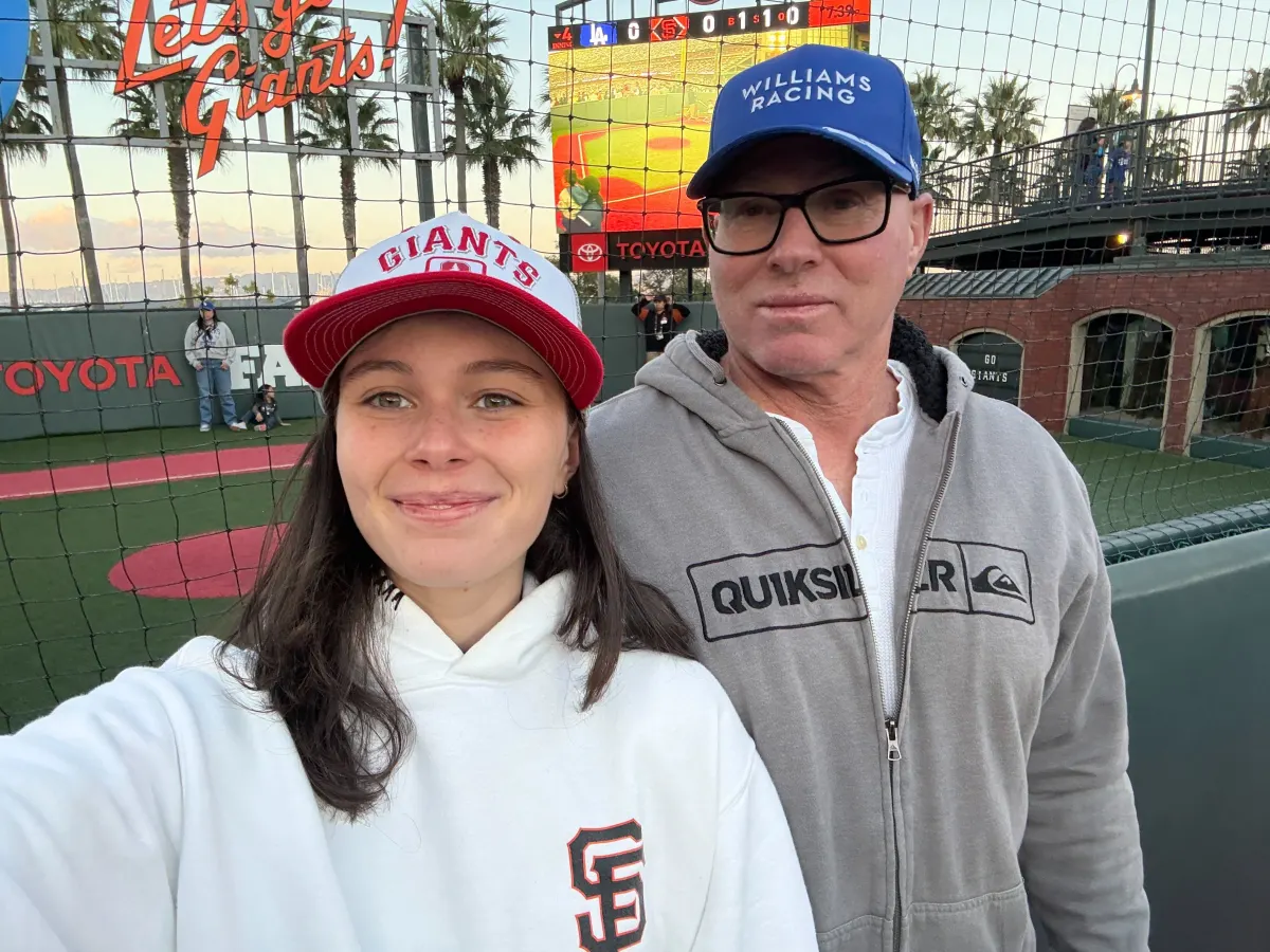 Students brought the energy to Oracle Park on Stanford Night