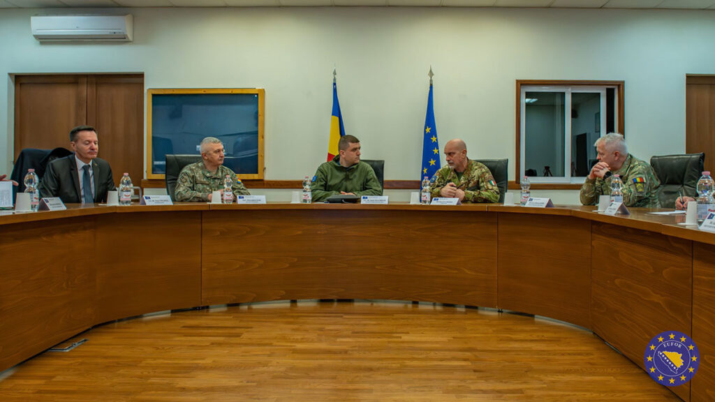 Visit of Romanian High-Level Delegation to EUFOR