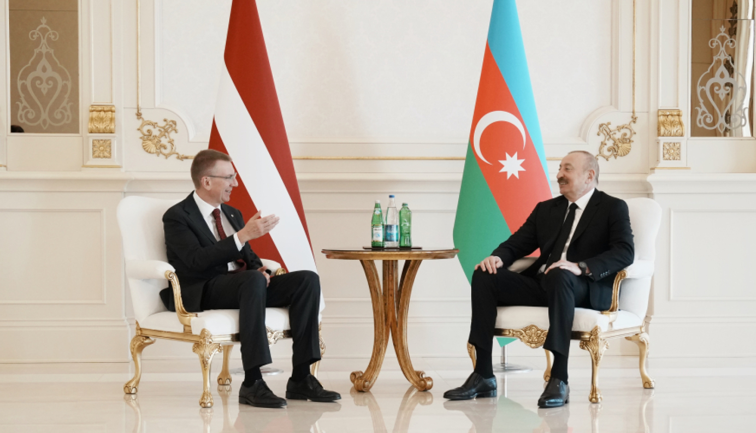 President of Latvia commends Azerbaijan's significant role in regional  security and affirms interest in strengthening the strategic partnership |  Valsts prezidenta kanceleja