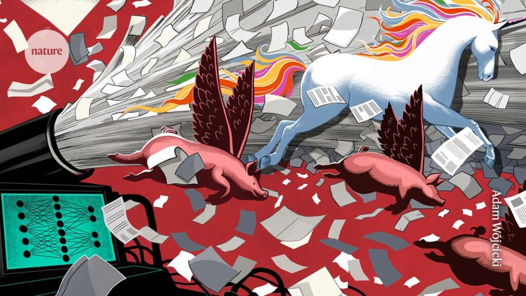 Hallucinated citations are polluting the scientific literature. What can be done? - Tens of thousands of publications from 2025 might include invalid references generated by AI, a Nature analysis suggests.