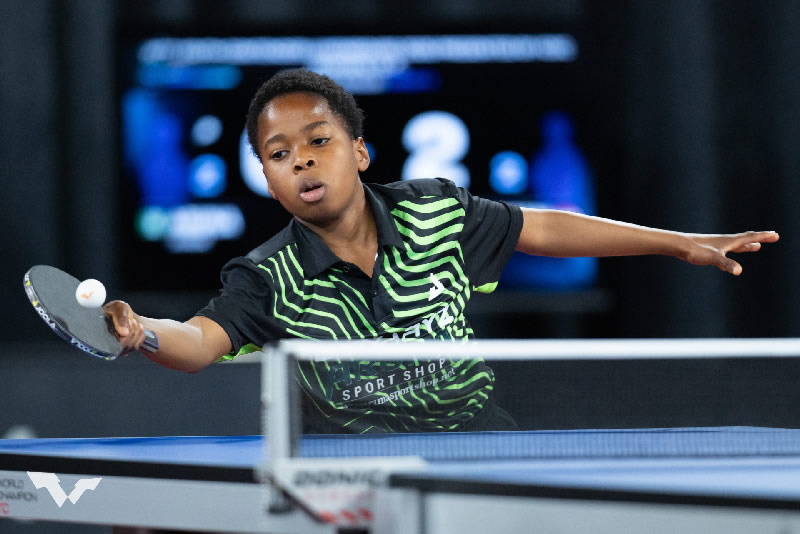 Junior Aruna Wins Two Medals at WTT Youth Contender Junior Aruna Wins Two Medals at WTT Youth Contender