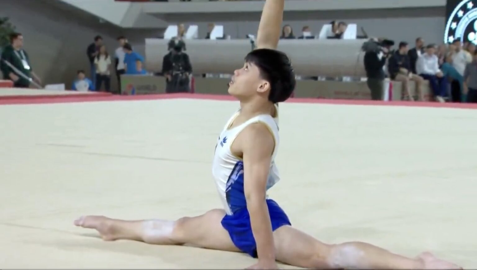 Karl Eldrew Yulo advances to floor exercise finals at Gymnastics World Cup Croatia leg
