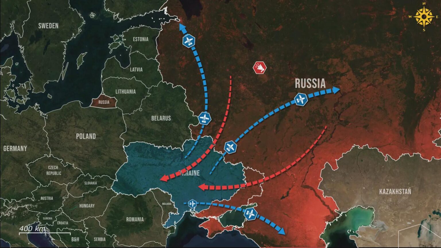 Alarms go off across whole Russia as the War crosses the turning point