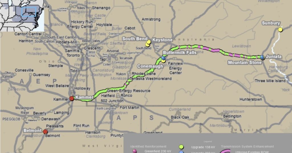 PUC Raises Cost, Other Concerns With Proposed 222 Mile Kammer Juniata Electric Transmission Line Project Going Through 10 PA Counties [To Help Feed A.I. Data Center Demands In Eastern PA]