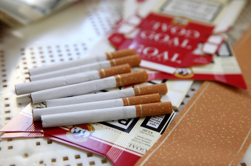 Latvia is becoming a hub for illegal cigarettes in Europe Latvia is becoming a hub for illegal cigarettes in Europe