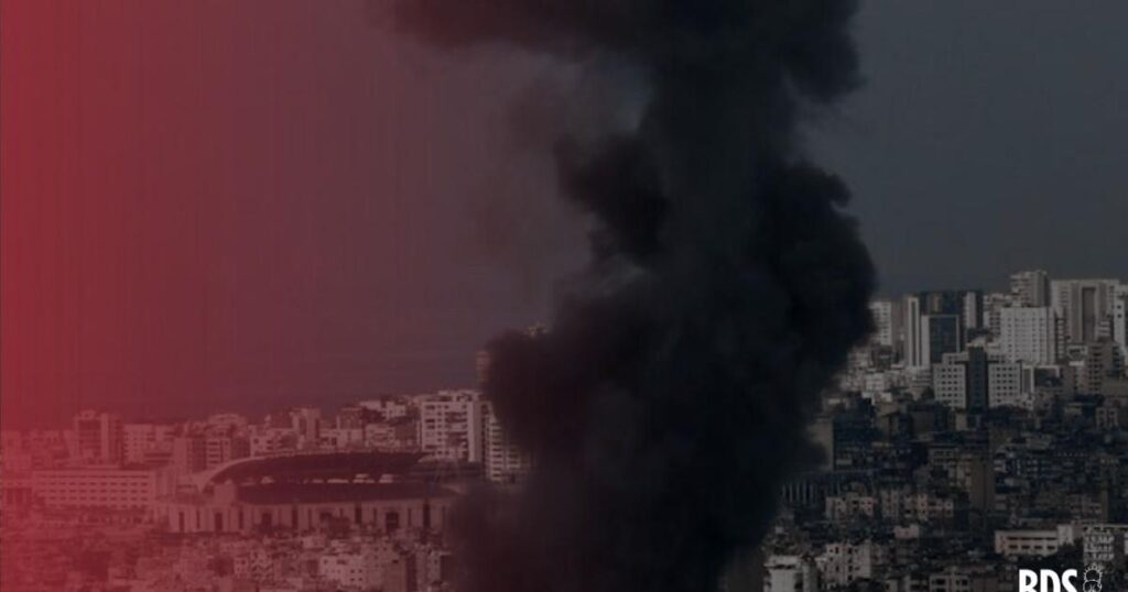 The BDS movement calls for intensifying isolation of genocidal Israel in response to its latest horrific massacre against the people of Lebanon