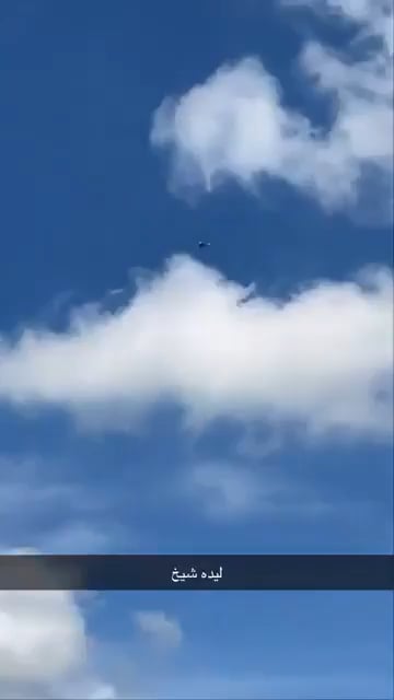 Video of a Shahed drone being shot down by a battle-tested Ukrainian P1-Sun interceptor drone in the Middle East