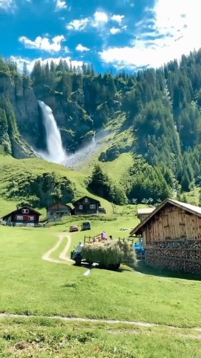 This landscape is beautiful