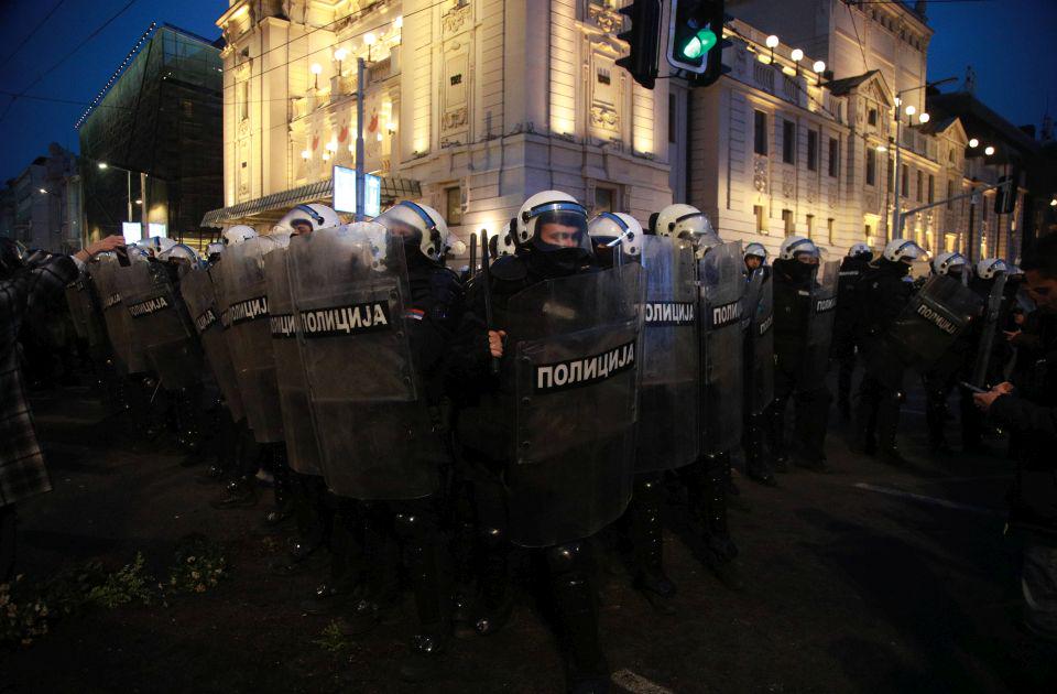 Serbian Minister of Information: : "Young people are not aware that the police have the right to beat them and to kill them."