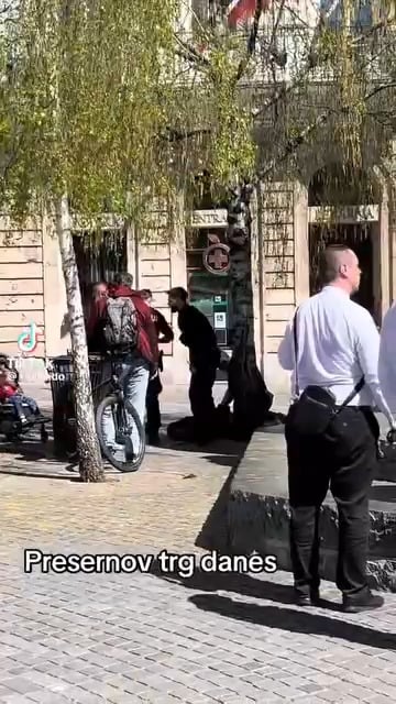 Is this a legit video from yesterday in Lj?