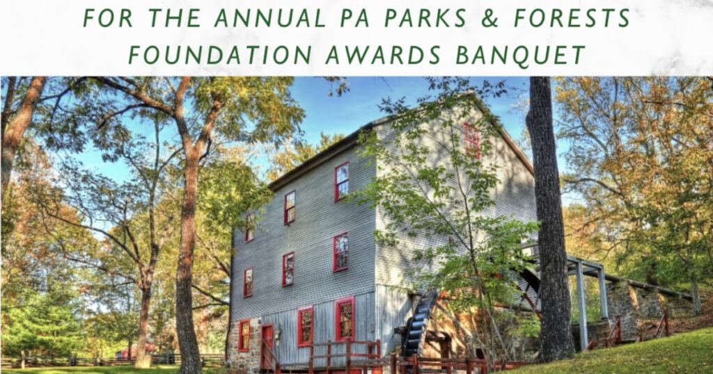 PA Parks & Forests Foundation To Recognize 2026 Award Winners May 12 At Little Buffalo State Park