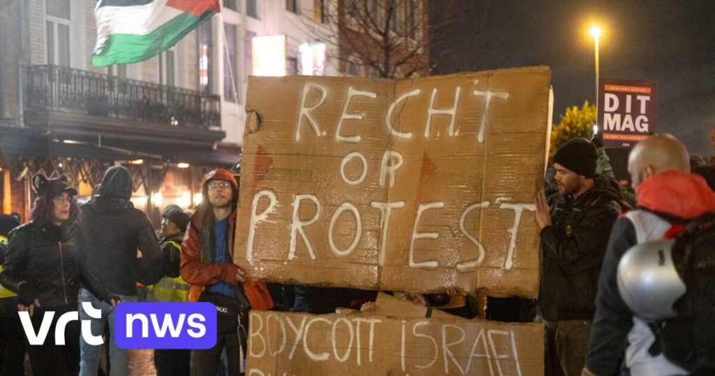 GAS fines waived for 26 pro-Palestinian demonstrators in Antwerp: "We made a point about the right to protest"