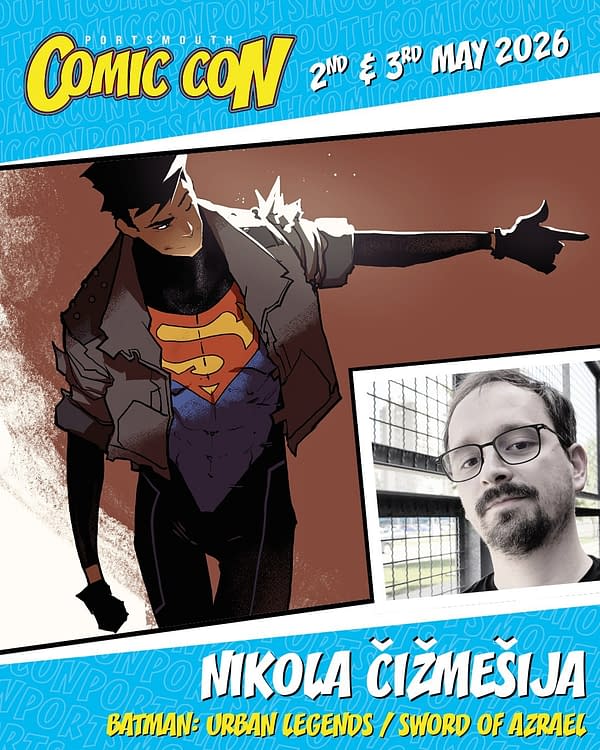Nikola Čižmešija's First Comic Con Outside Of Croatia Is Portsmouth