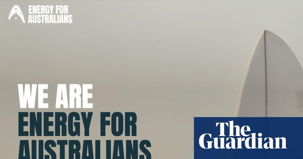 ‘Independent’ group Energy for Australians that ran anti-Labor ads received more than $1m from coal lobby