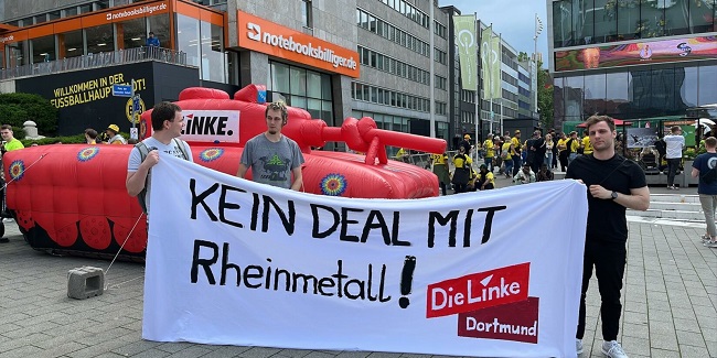 Rheinmetall protest