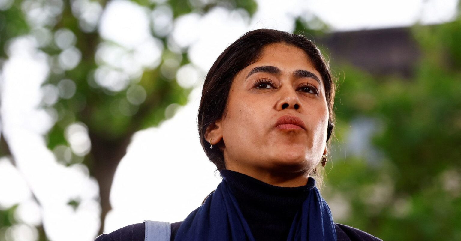 French far-left Member of European Parliament Rima Hassan held in police custody