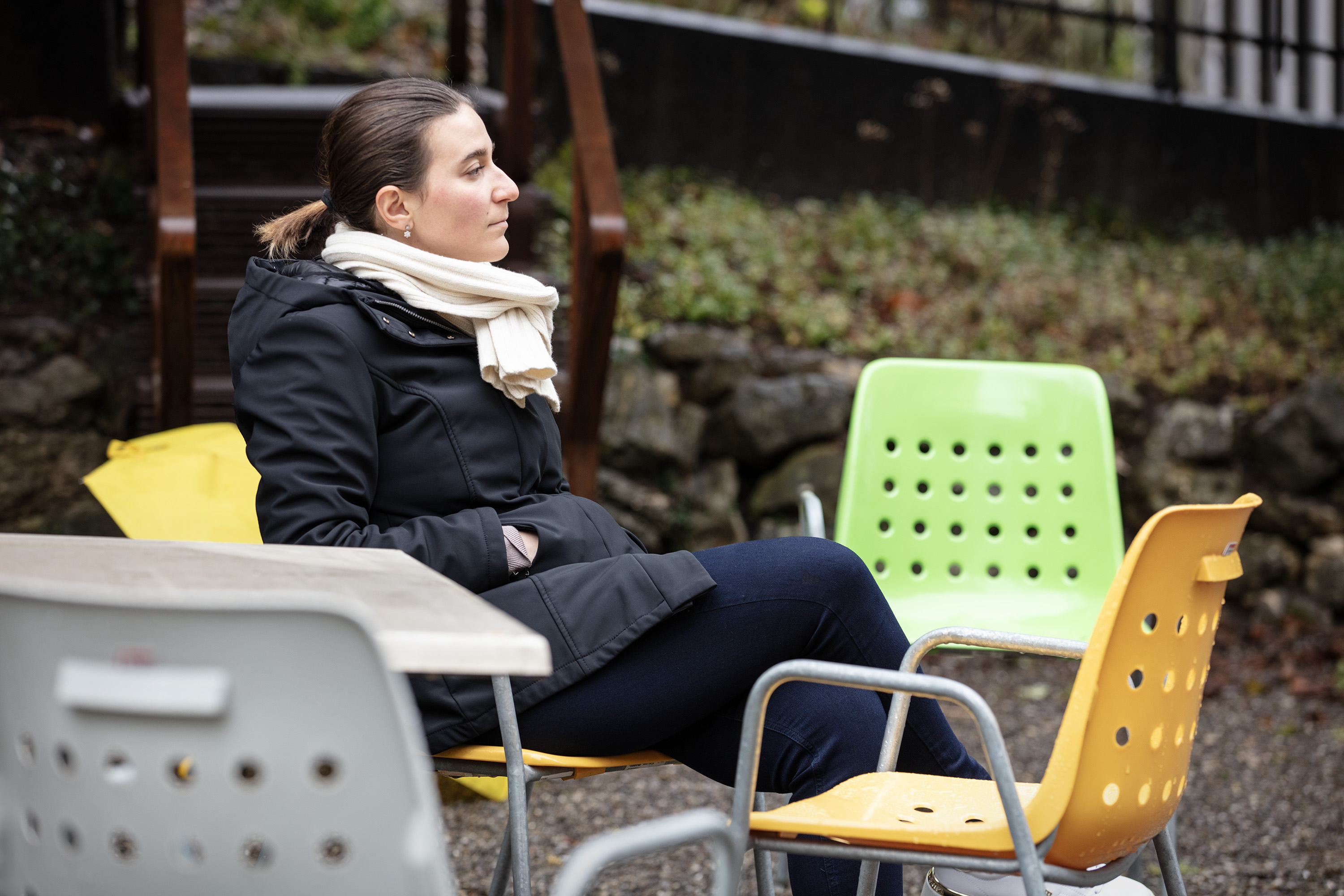 Rebecca Ceccatelli at Garden