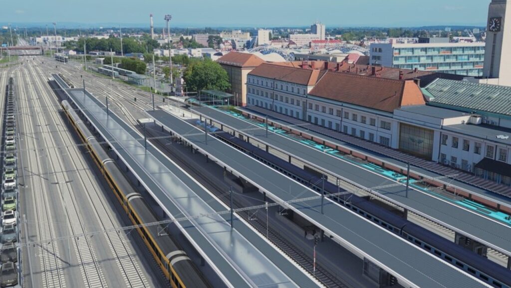 The Czech Republic is modernizing the Hradec Králové railway station with EUR 405 million
