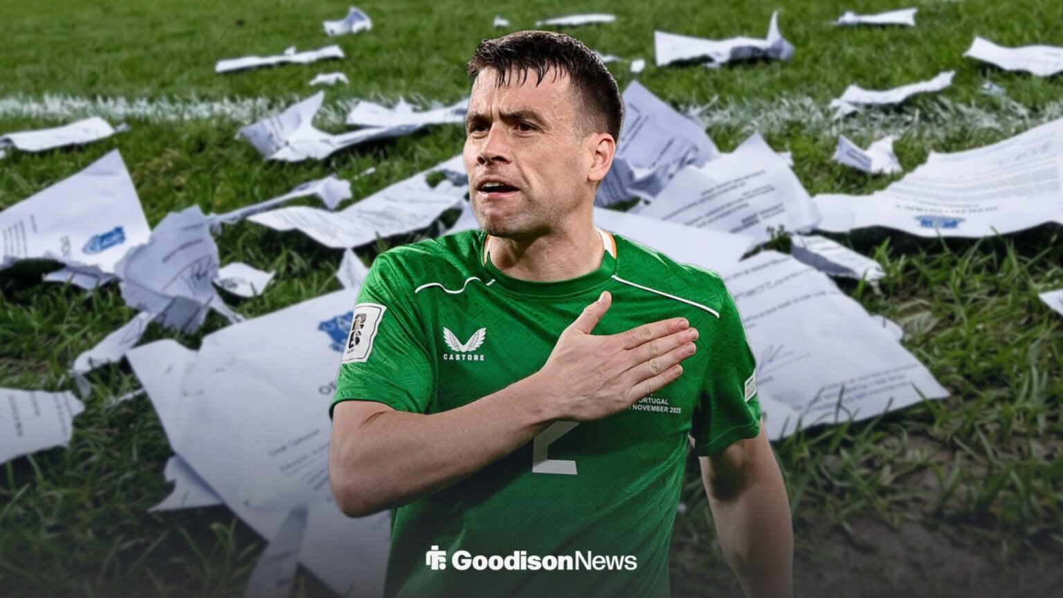 Everton can't offer Seamus Coleman contract after Ireland vs North Macedonia evidence