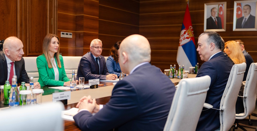 Serbia's Đedović Handanović in Azerbaijan for discussions on gas projects