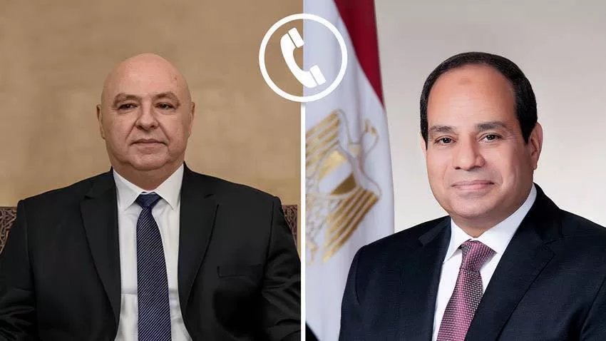 President Sisi reaffirms Egypt’s full support for Lebanon’s sovereignty, stability
