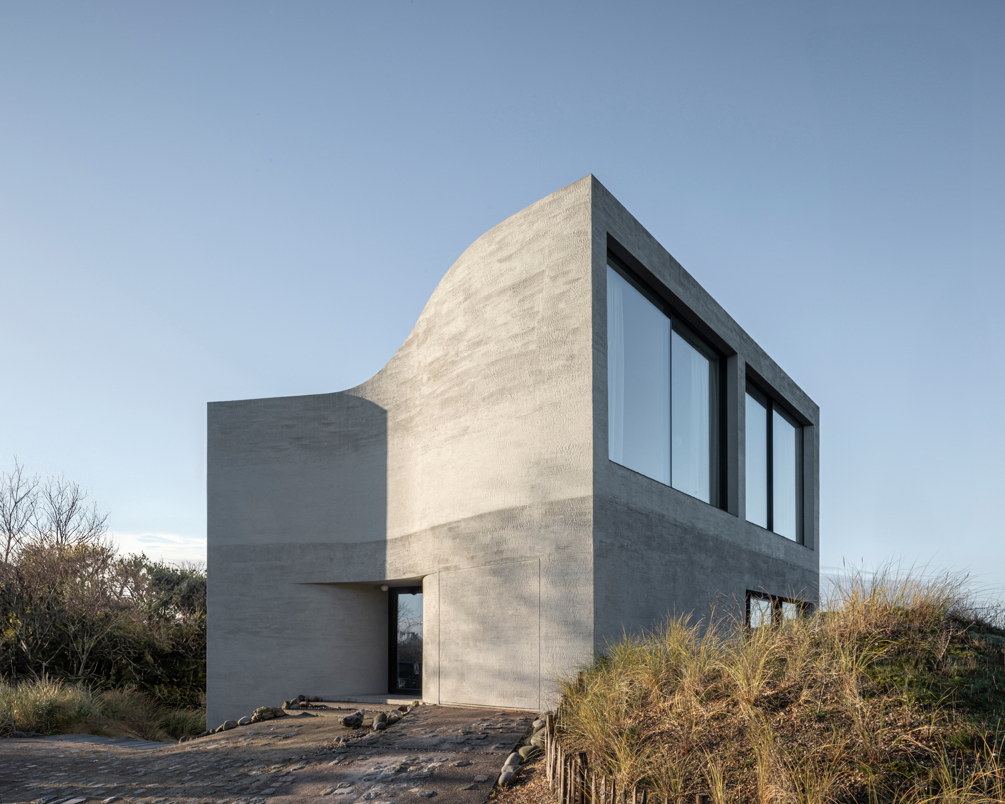 Villa Nouvelle Vague, Belgium, by Magalie Munters