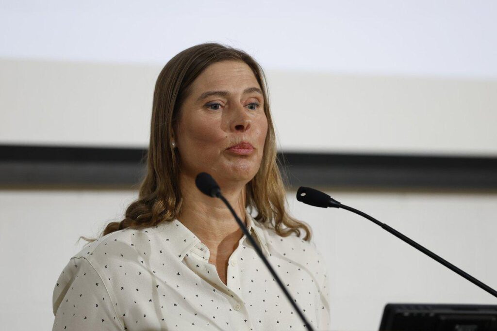 EOK president Kersti Kaljulaid was voted out of office