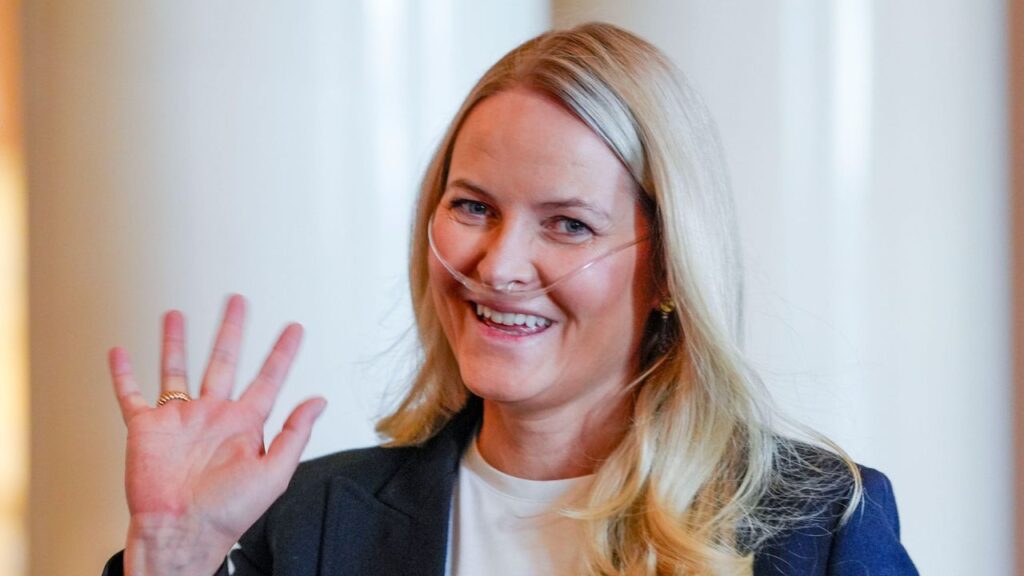 Crown Princess Mette-Marit of Norway Reappears—With an Oxygen Machine