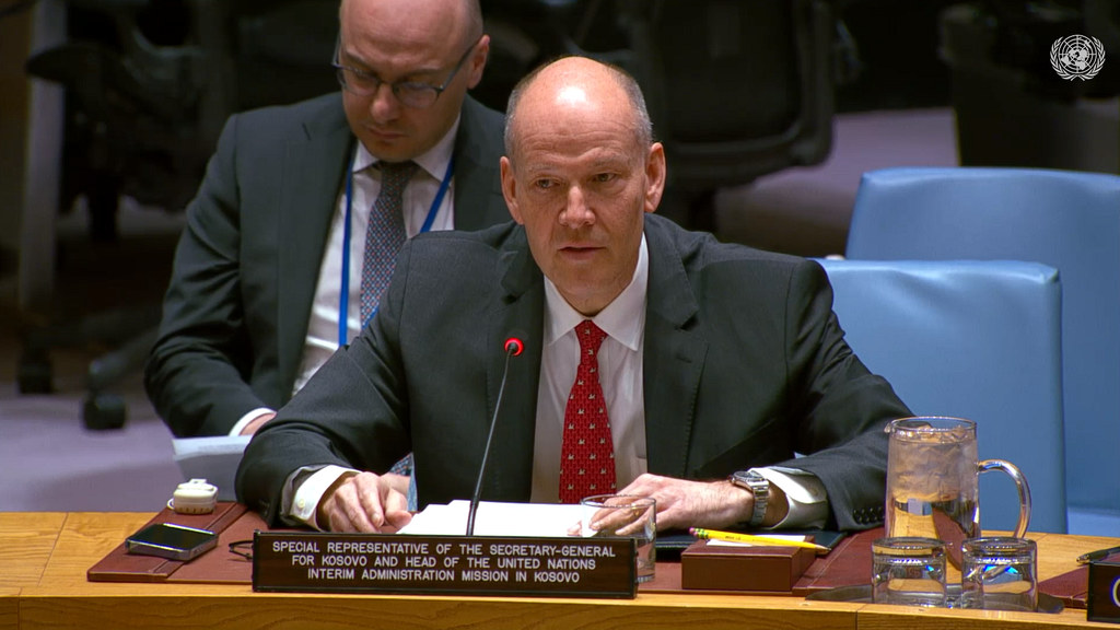 Peter Due, SRSG and Head of UNMIK — Statement at UN Security Council Kosovo Briefing on UNMIK Peter Due, SRSG and Head of UNMIK — Statement at UN Security Council Kosovo Briefing on UNMIK