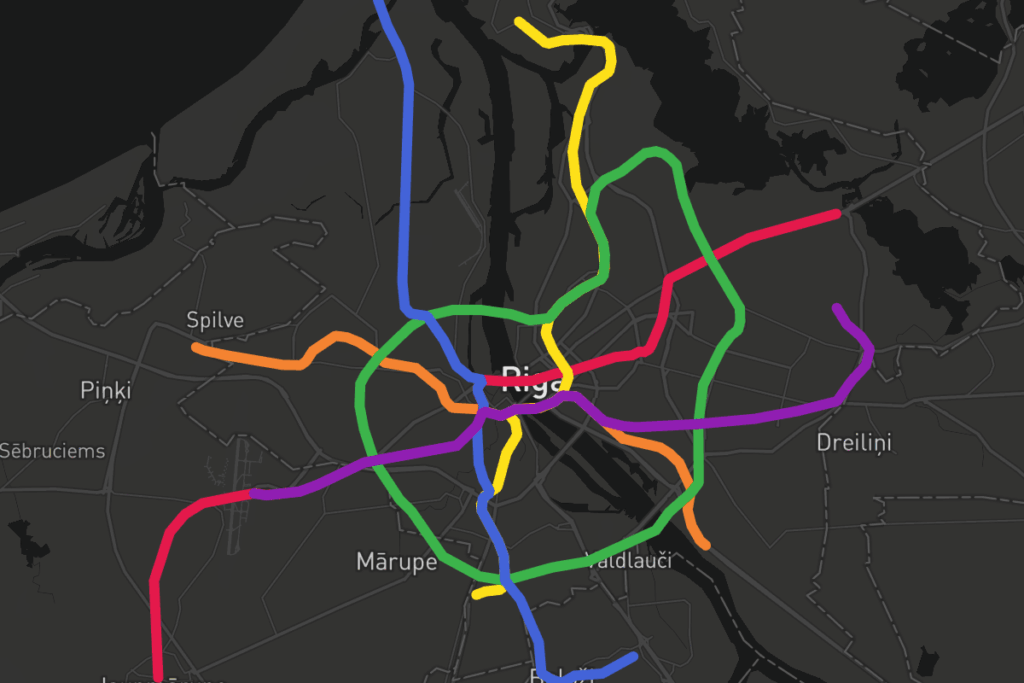 My Riga metro