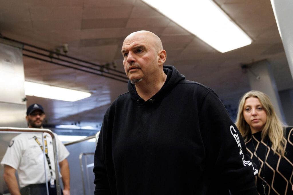 Sen. John Fetterman receives no support for re-election from Pennsylvania House Democrats