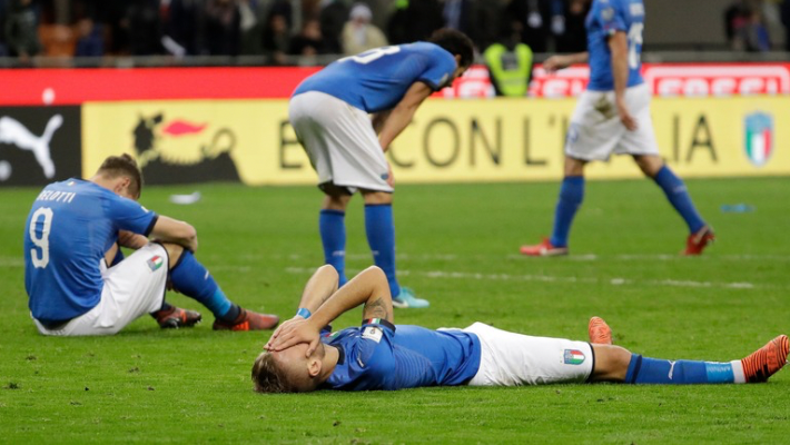 Italy miss World Cup qualification