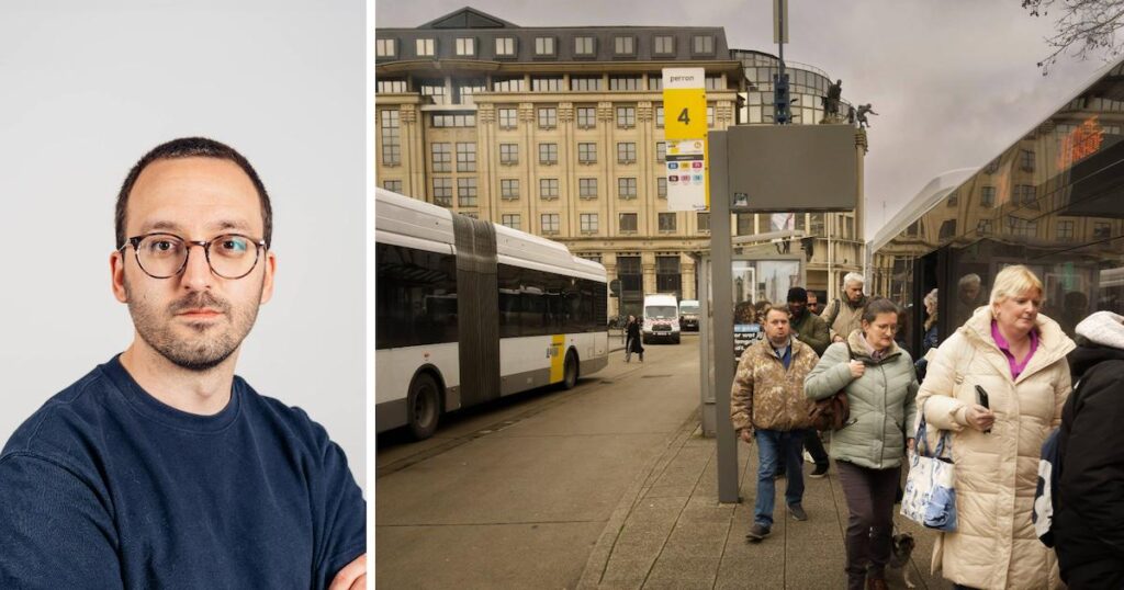 Fining travelers who have already paid a season ticket. Is there anyone at De Lijn who doesn’t cringe in shame? Fining travelers who have already paid a season ticket. Is there anyone at De Lijn who doesn't cringe in shame?