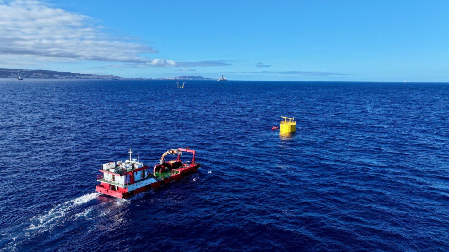 World’s first offshore ocean heat energy platform installed to replace 25 GW fossil power