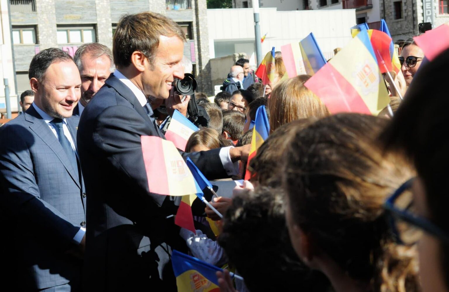 Closure of shops, airspace and ban on hunting during Macron's visit to Andorra