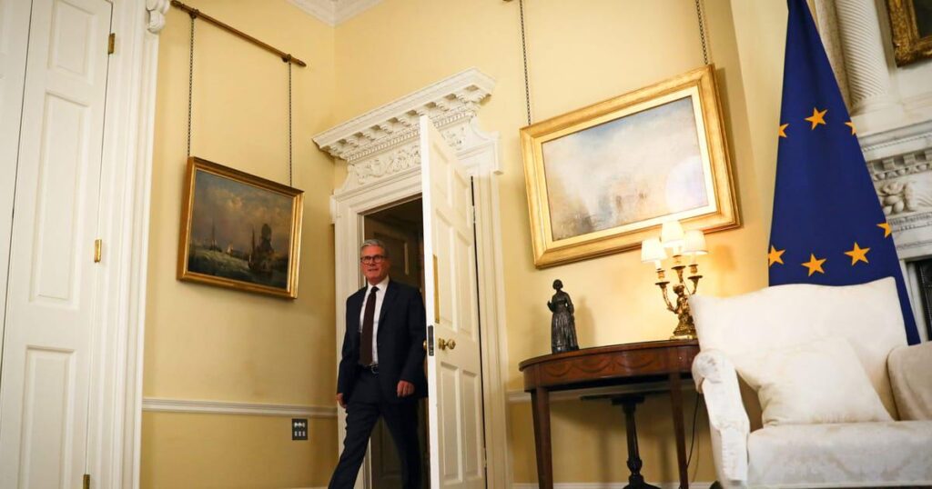 ‘Volatile’ world requires Britain to get close to EU, Starmer says