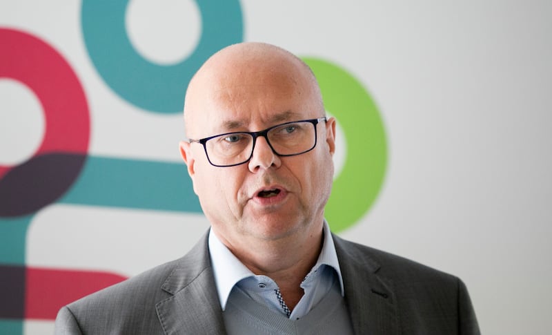 Kevin Callinan, general secretary of Fórsa, the country’s largest public-sector union. Photograph: Gareth Chaney/Collins