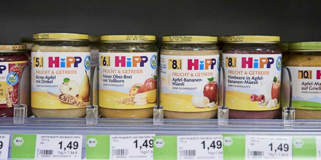 Investigations into manipulation: recall of all Hipp glasses from Spar companies