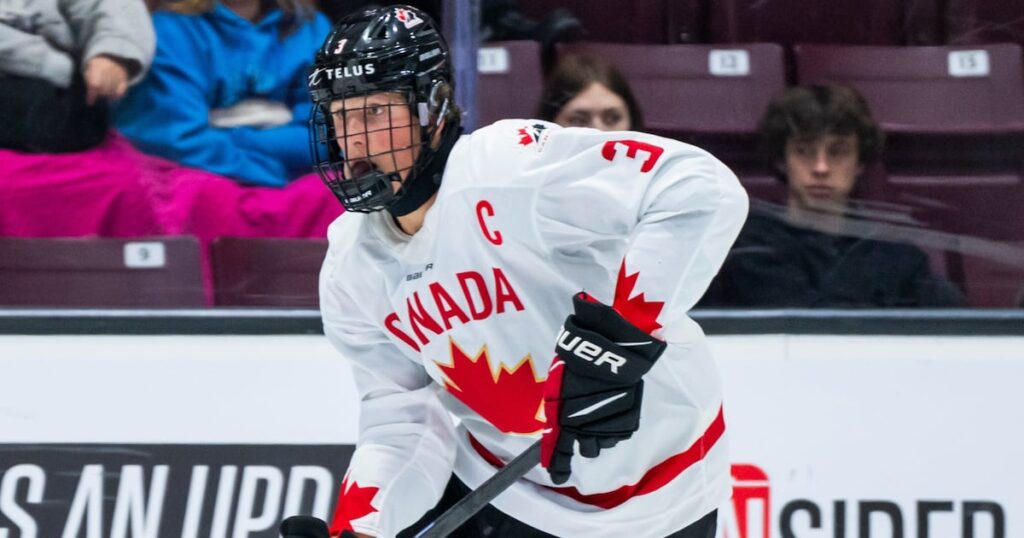 Keaton Verhoeff headlines Canada’s pre-tournament camp roster for U18 World Hockey Championships