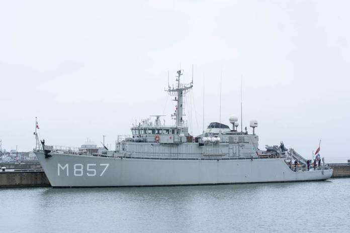 The minesweeper Zr. Ms. Makkum