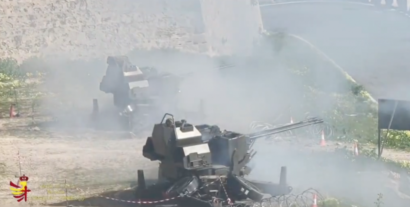 Spain Modernizes 1970s GDF-007 Anti-Aircraft Guns Amid Growing Shahed-Type Threats