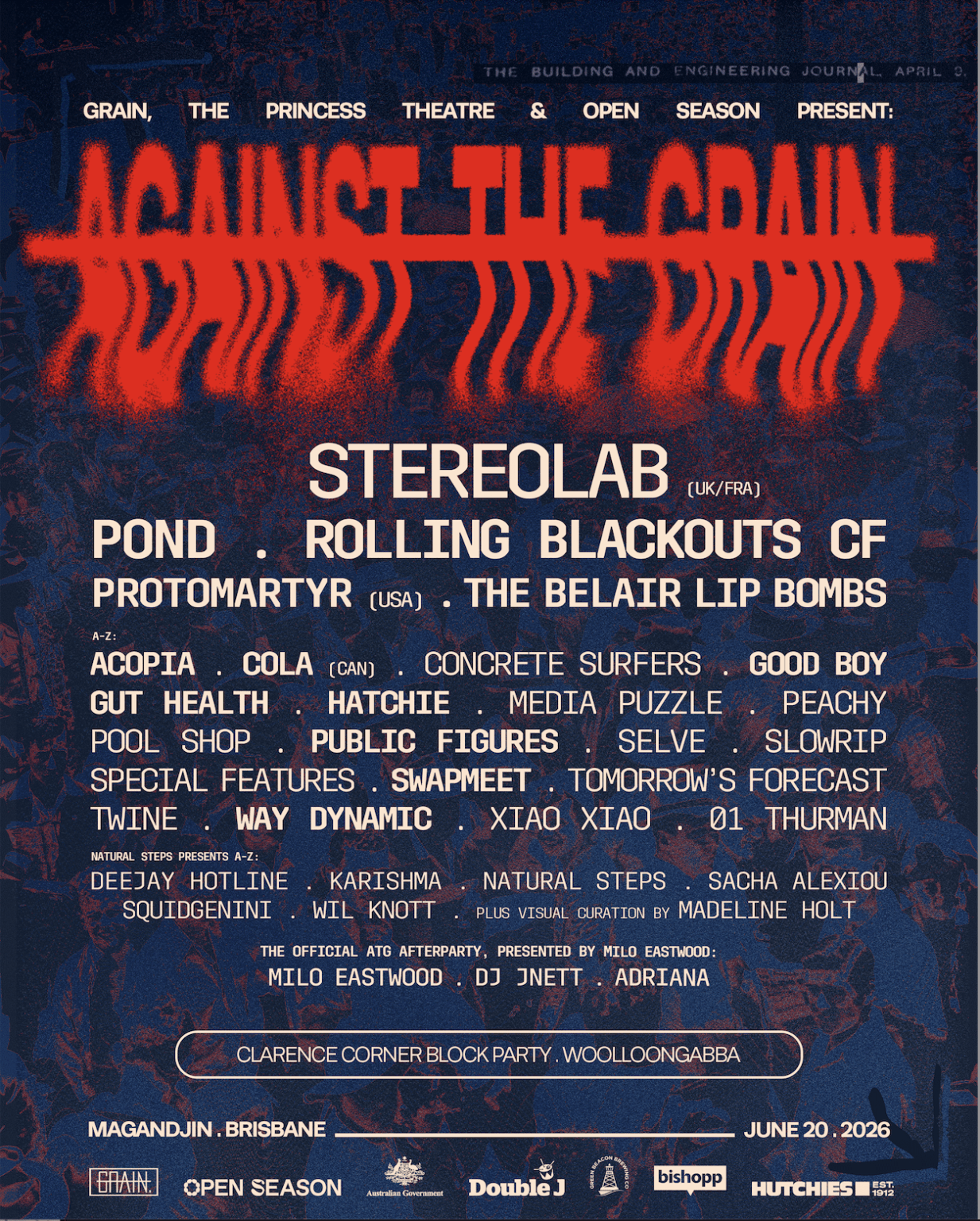 Against The Grain Just Announced!